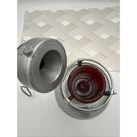 Early Edition Antique Dietz Traffic Gard Red Lantern Warsaw NY Vintage - Picture 7 of 7